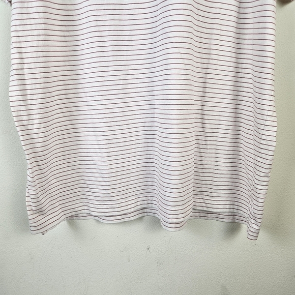 Peter Millar Pima Cotton USGA Short Sleeve Striped Polo Knit Shirt XL - Picture 2 of 8